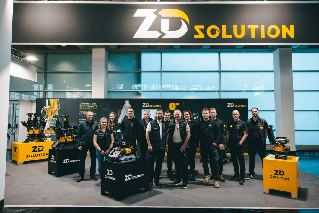 ZD Solution team at the trade fair stand at GaLaBau 2026