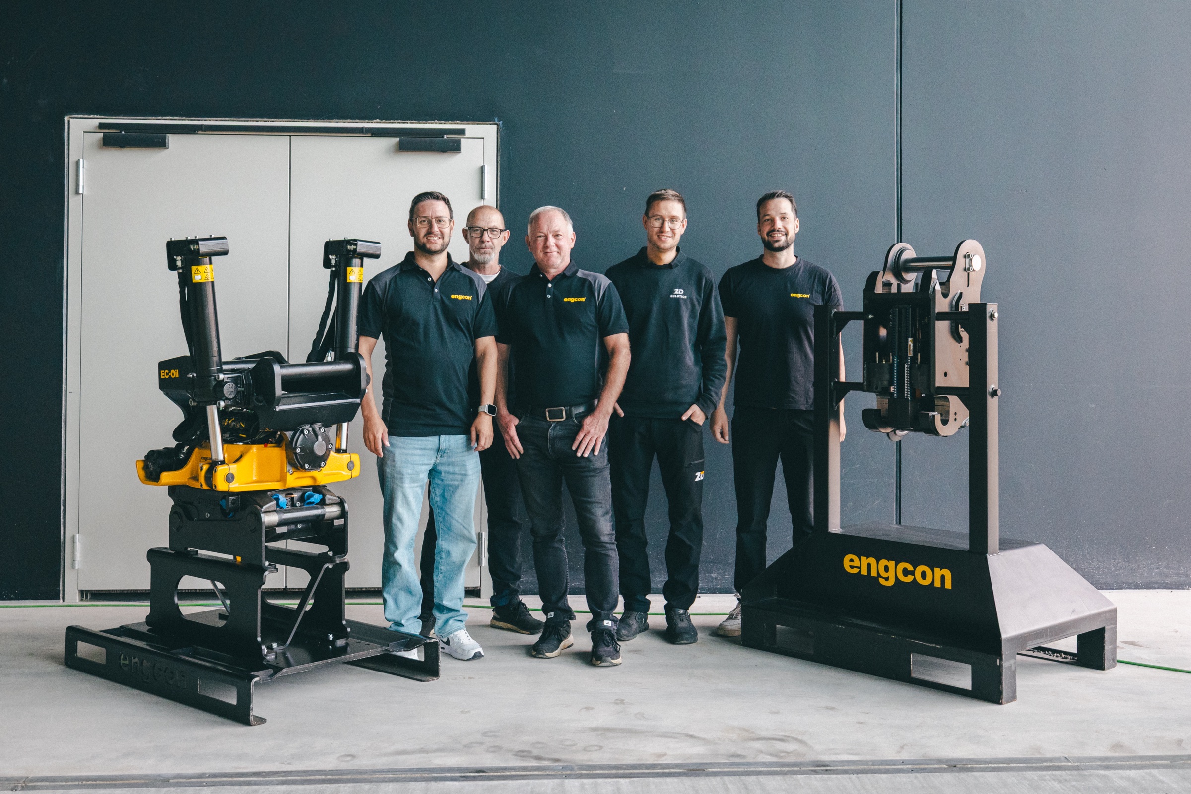 Das Team von ZD Solution und engcon