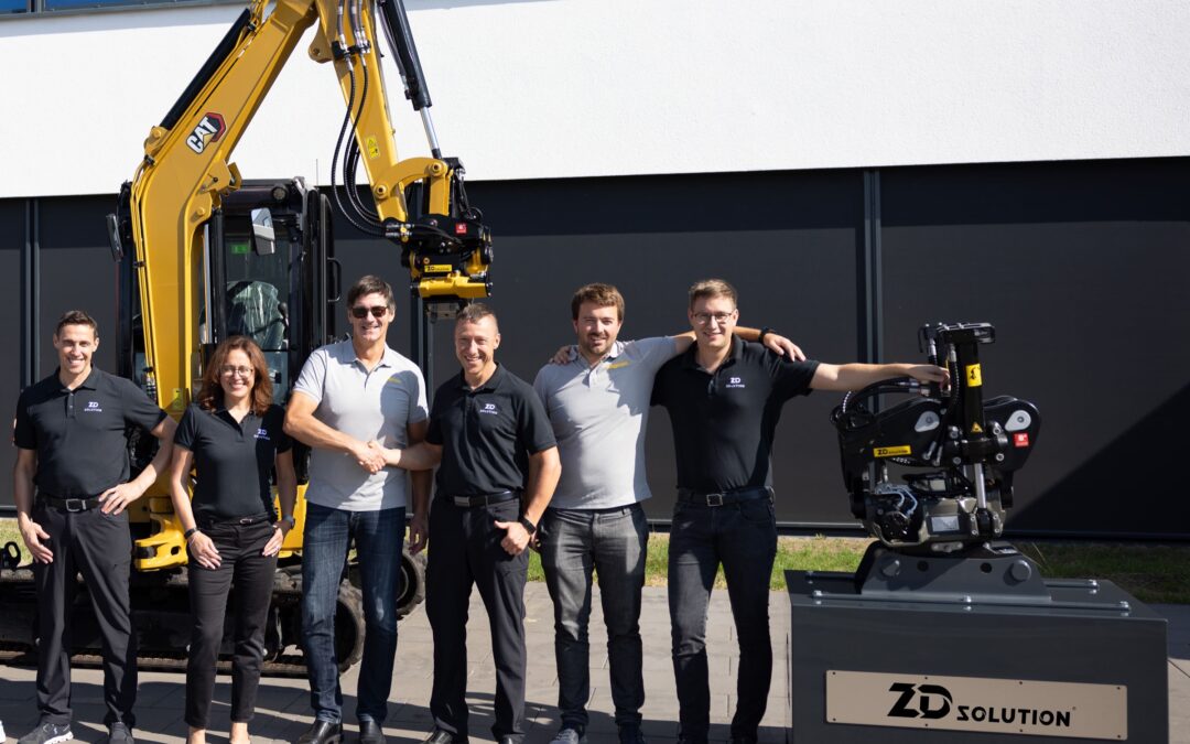 Exclusive partnership in the German-speaking region: ZD Solution and engcon join forces