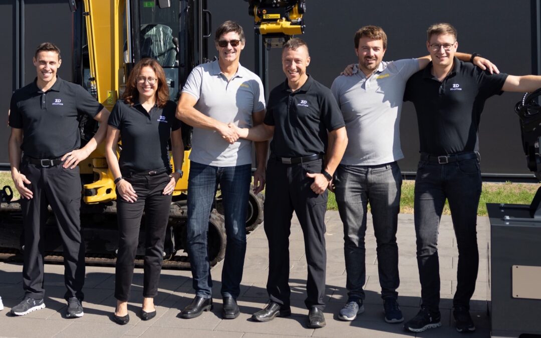 Exclusive partnership in the German-speaking region: ZD Solution and engcon join forces